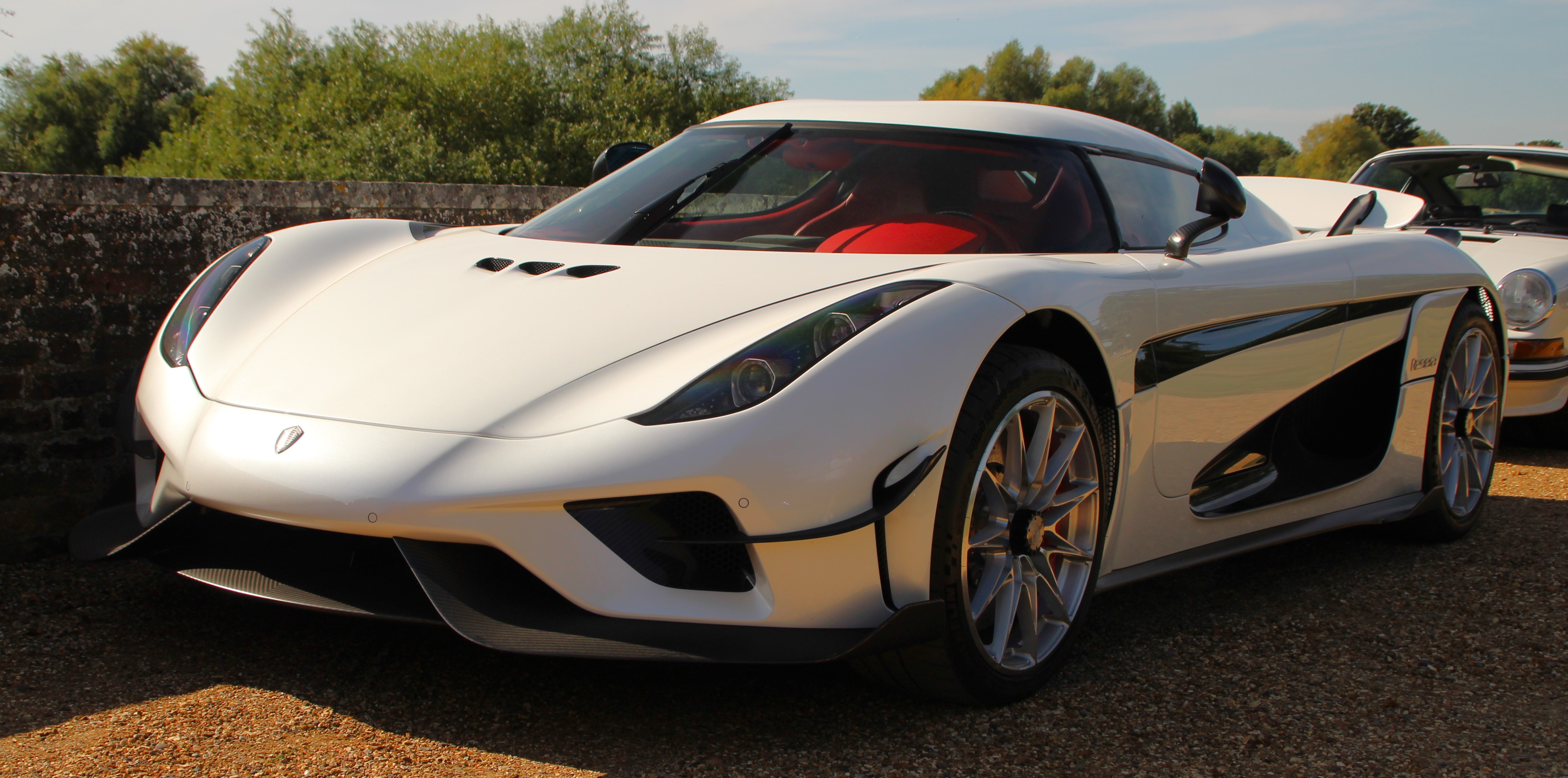 Koenigsegg Regera at Hampton Court Concours